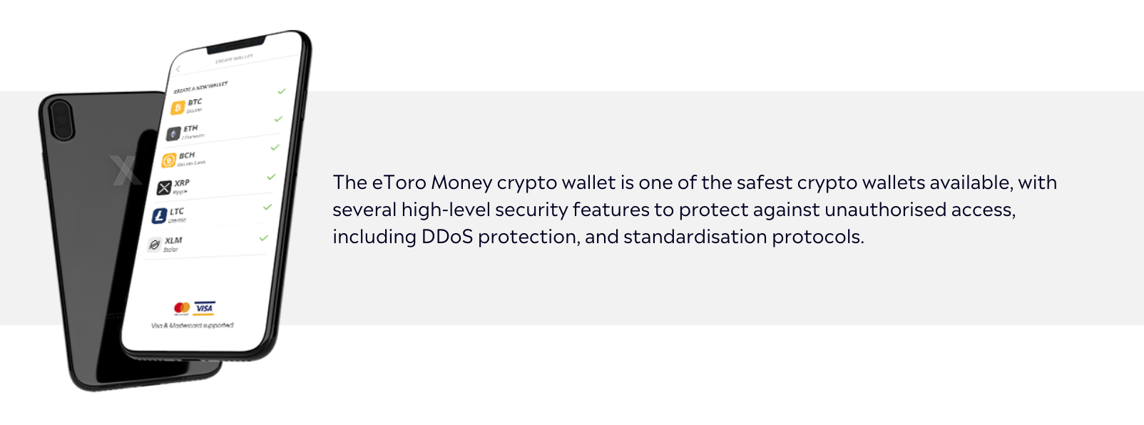 eToro Money crypto wallet