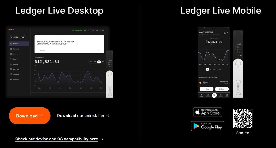 Ledger Live app
