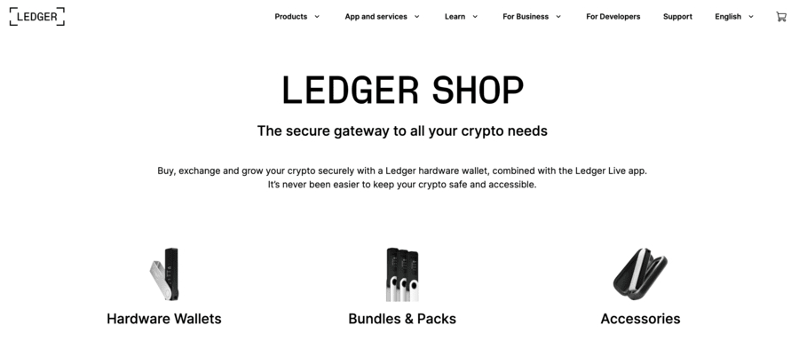Ledger Hardware Wallet Shop