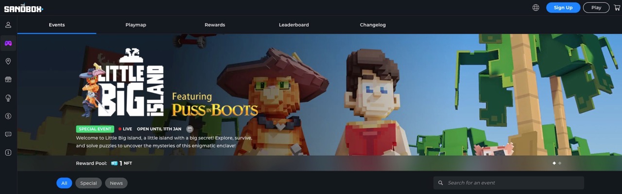 The Sandbox game