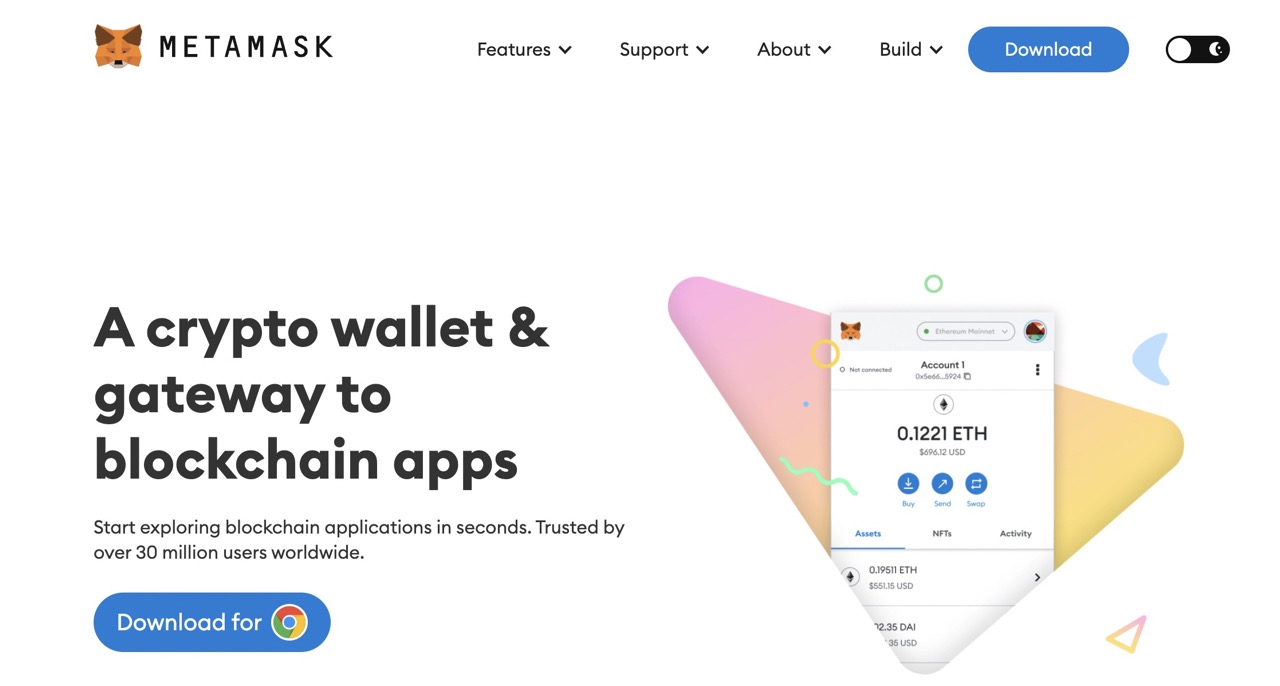 MetaMask install