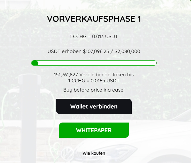 C+ charge wallet connect