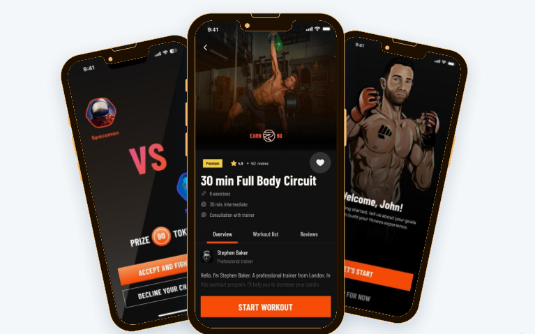 Fight Out mobile app