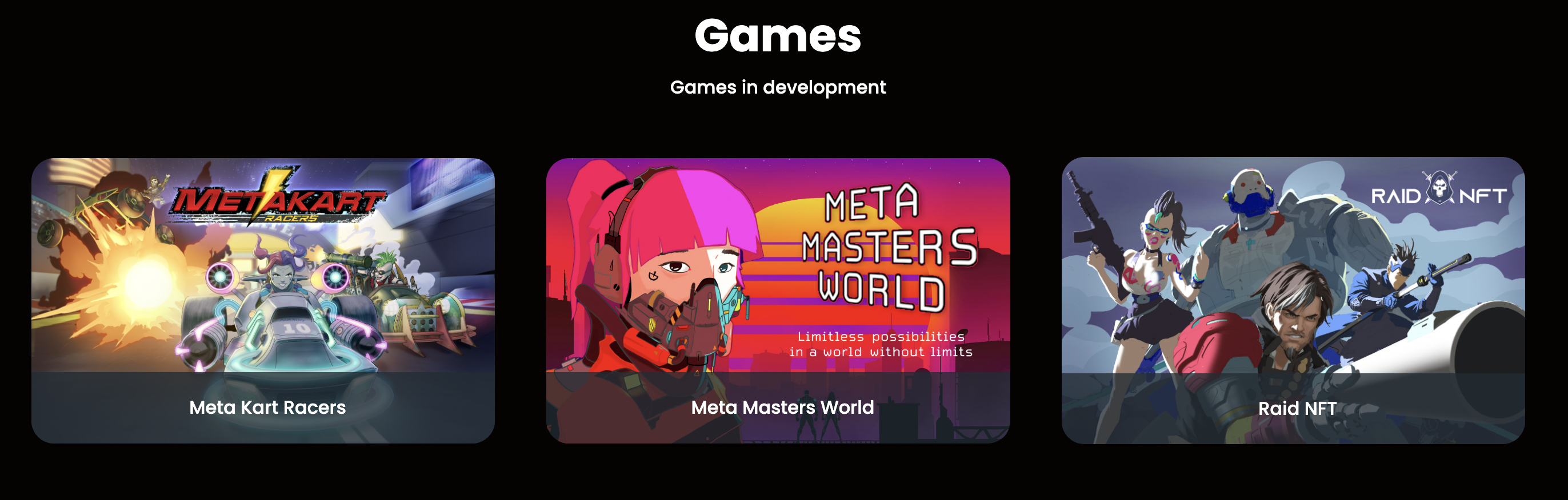 Memag games in development