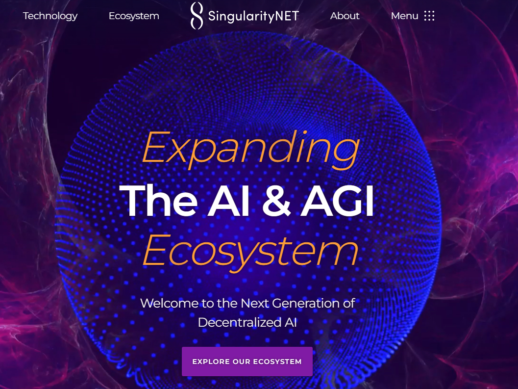Singularitynet AI ecosystem