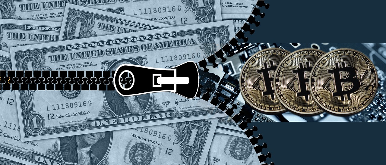 Dollar wird zu Bitcoin