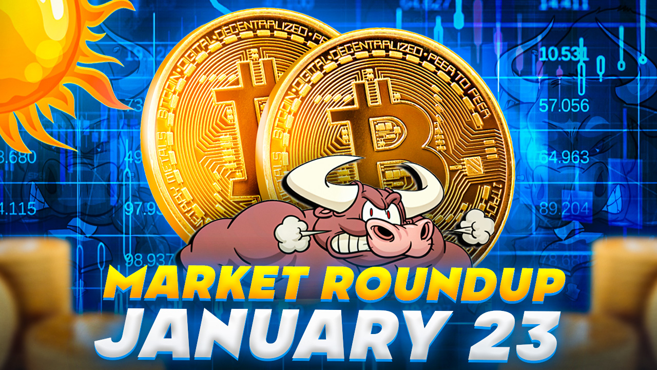 Mercado de criptomoedas hoje, 23 de janeiro de 2023