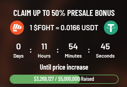 Fight Out FGHT bonus