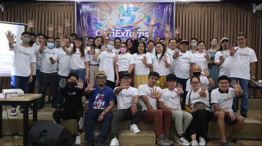 CoinEx’s anniversary party in Philippines