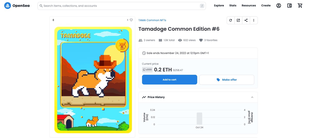 Tamadoge NFT