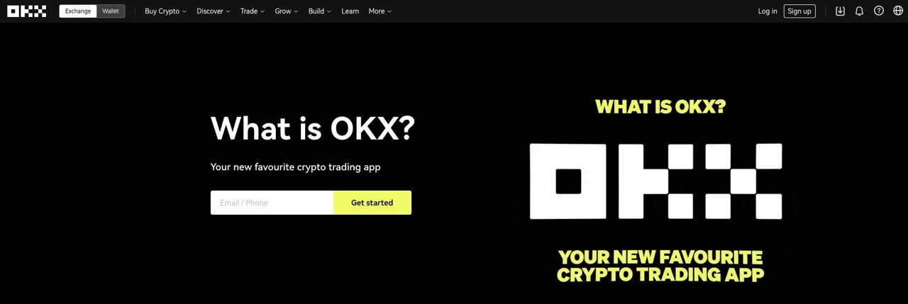 OKX Startseite