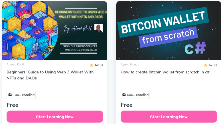 Beginner Crypto Courses