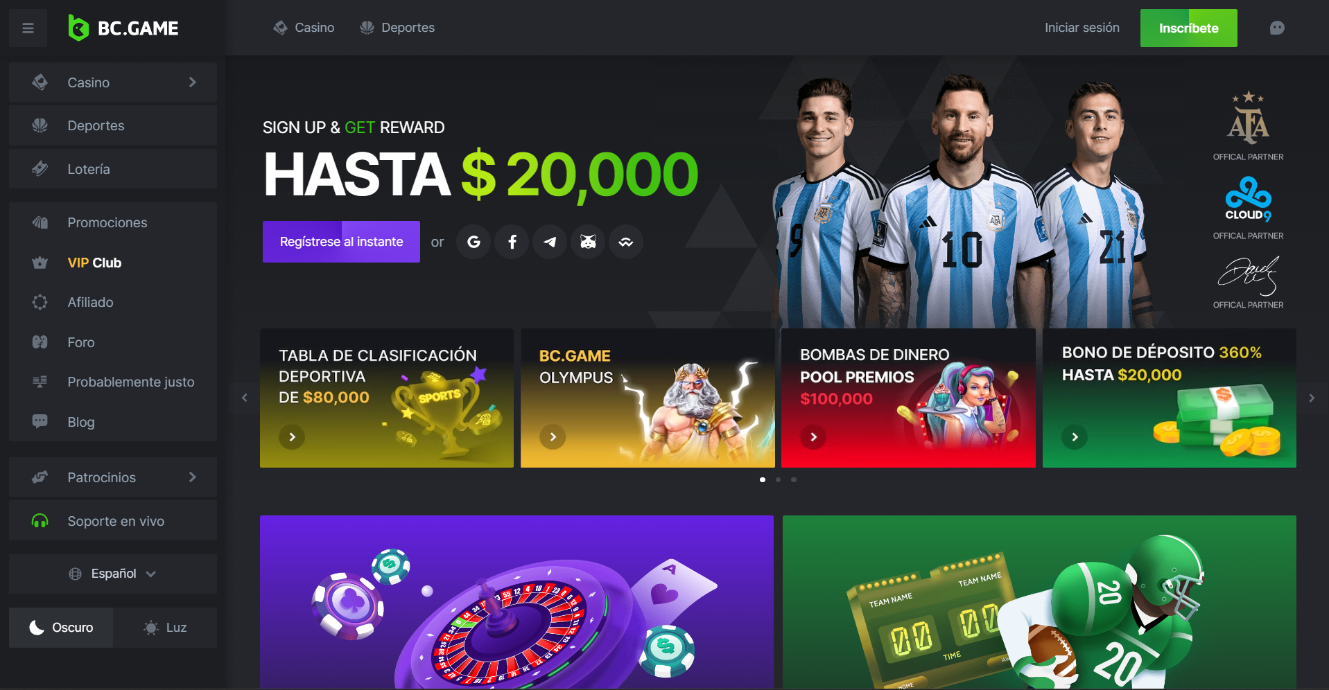 Dogecoin casino bc game