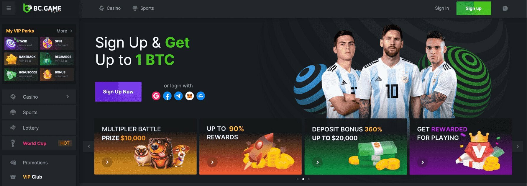 casino en vivo BC Game