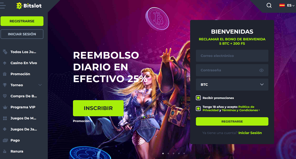 casino en vivo Bitslot