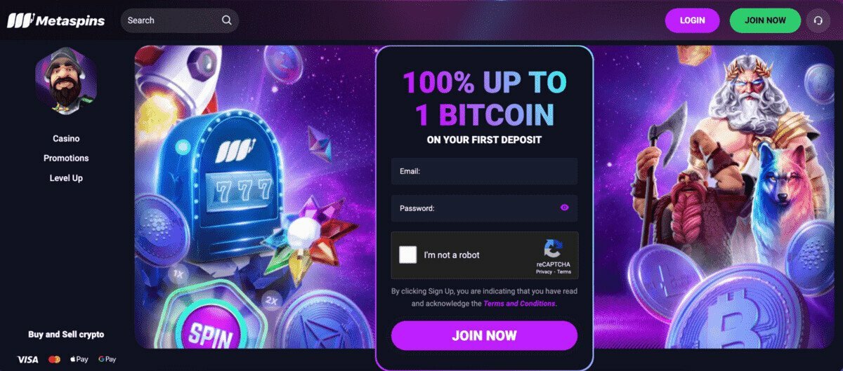 casino en vivo Metaspins