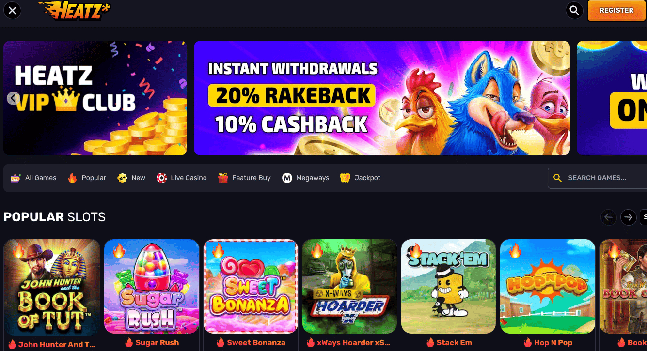 casino en vivo Heatz