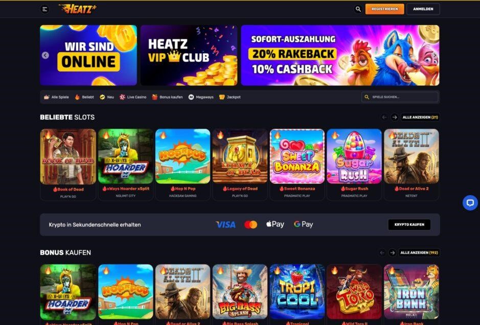 Crash casino Heatz