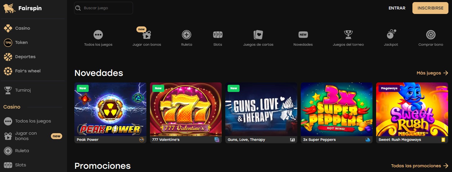 casinos nuevos fairspin
