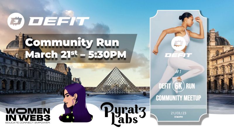 L’application Defit organisera une course communautaire de 6km, le DEFIT 6K Run
