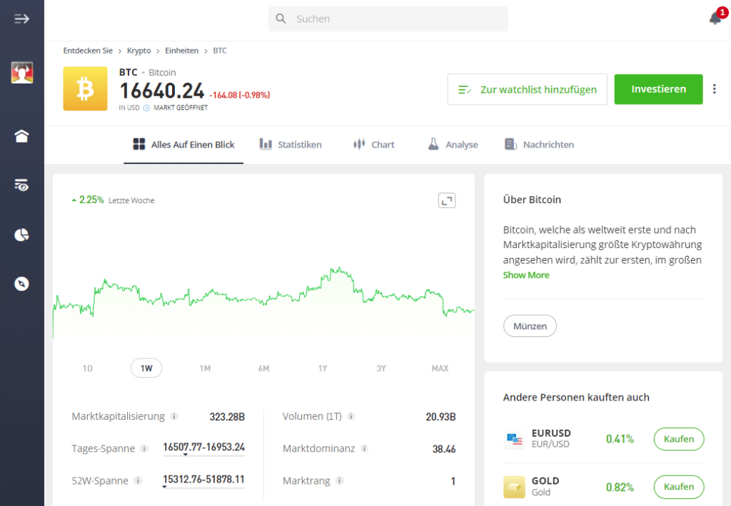 bei etoro handeln