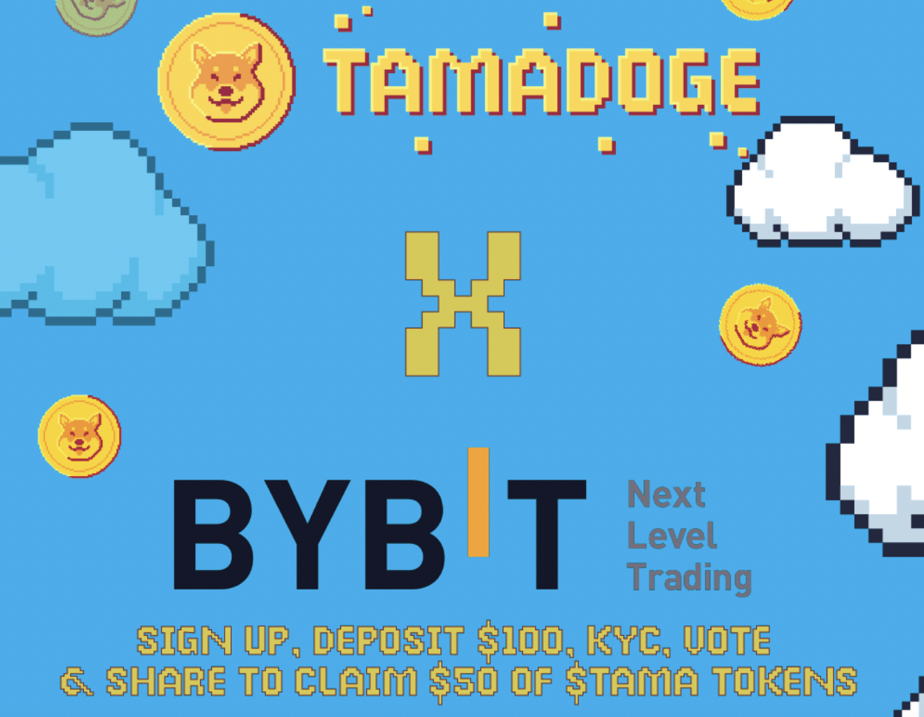Esta memecoin Play to Earn será listada en Bybit con tu ayuda – Invierte en Tamadoge y reclama 50 dólares de regalo