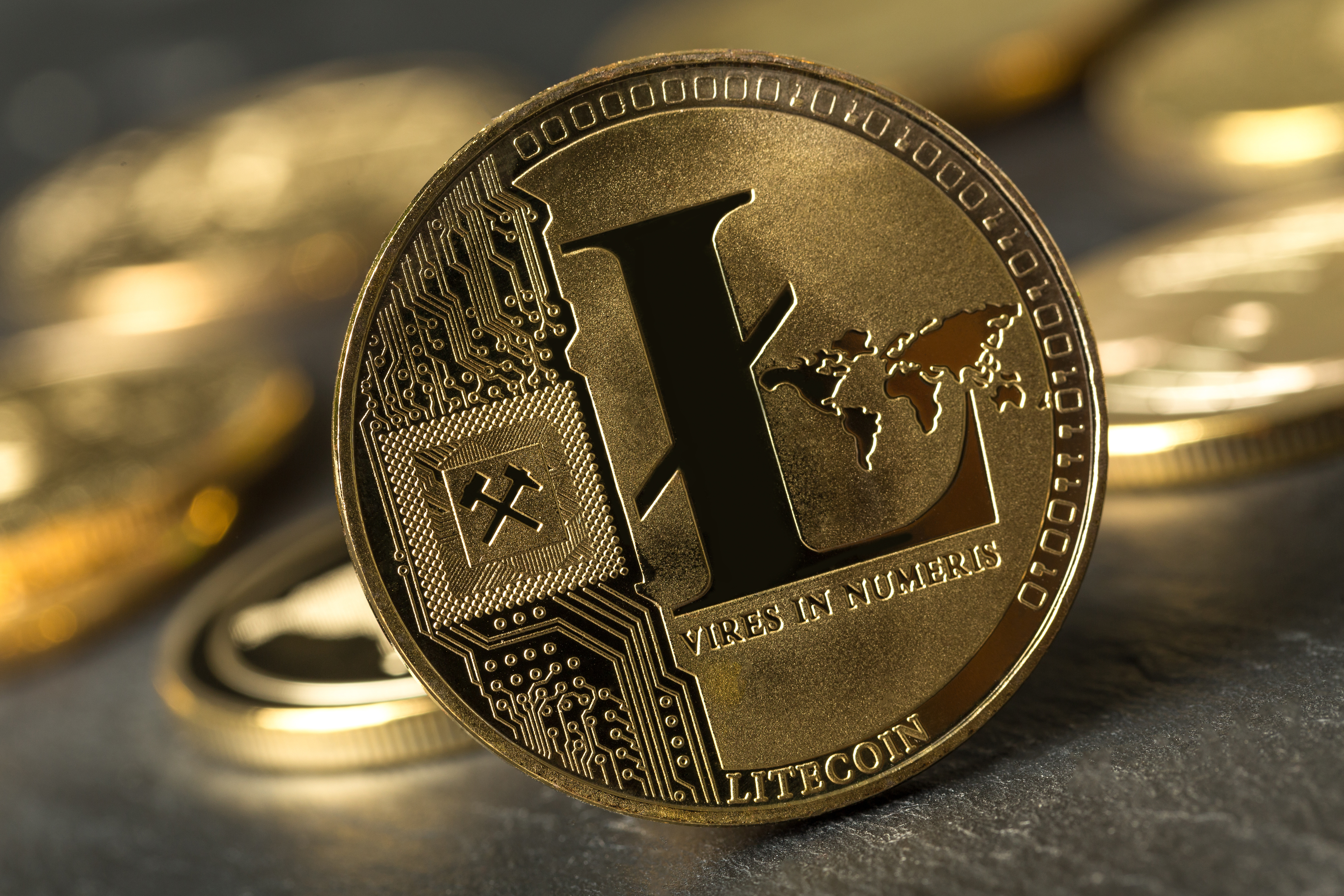 Fysisk Litecoin billede