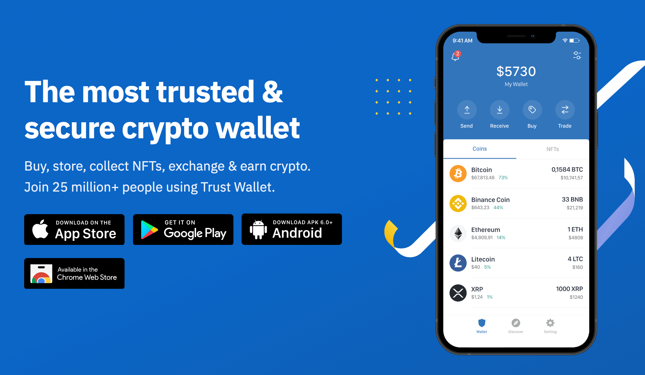 Ecoterra kopen met Trust Wallet