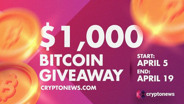 Gana 1.000 dólares en Bitcoin con el nuevo concurso de Cryptonews.com