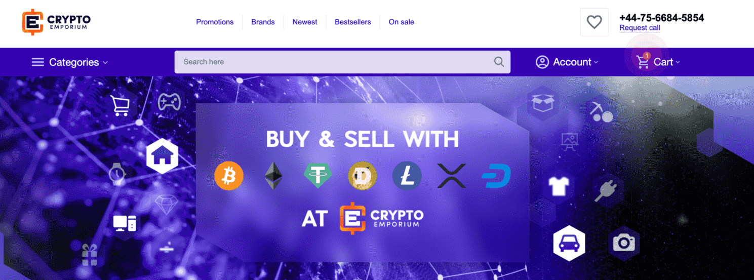 crypto emporium betaal met bitcoin