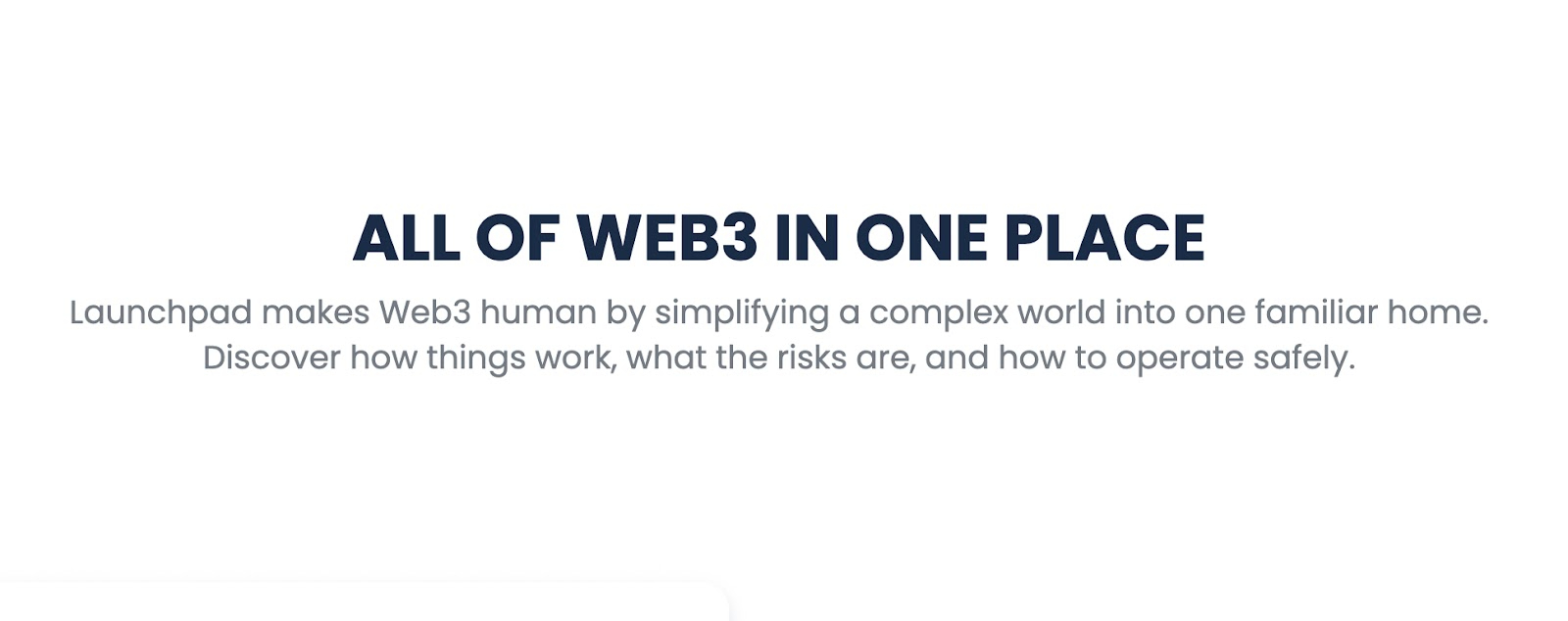 web3.0 alt på et sted