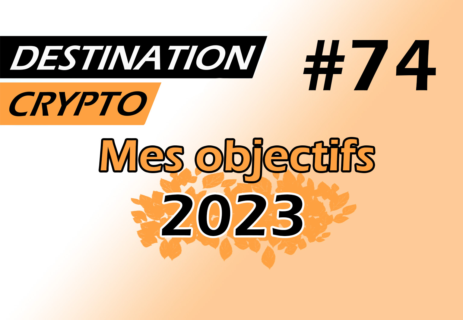 74# – Mes objectifs de cette année 2023 | Ambition pro et perso (podcast)