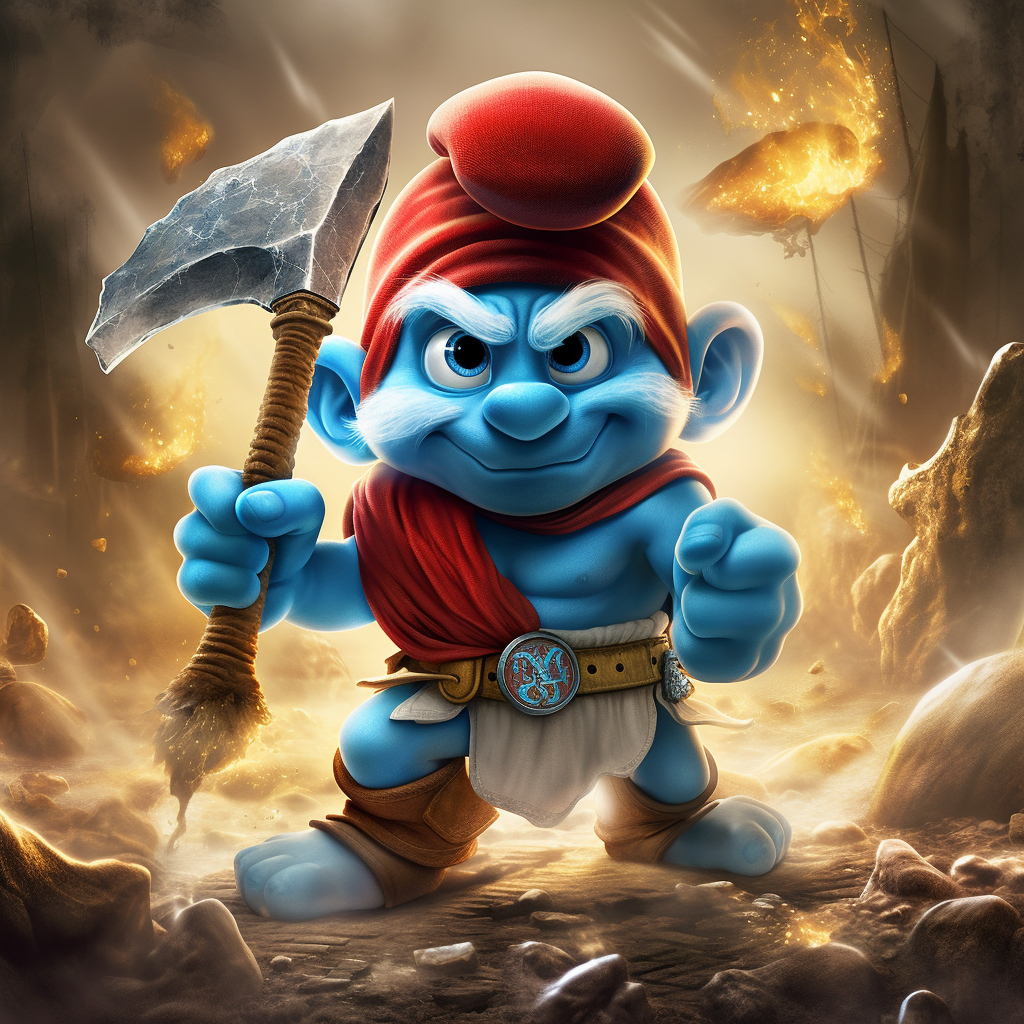 Buy a clearance smurf