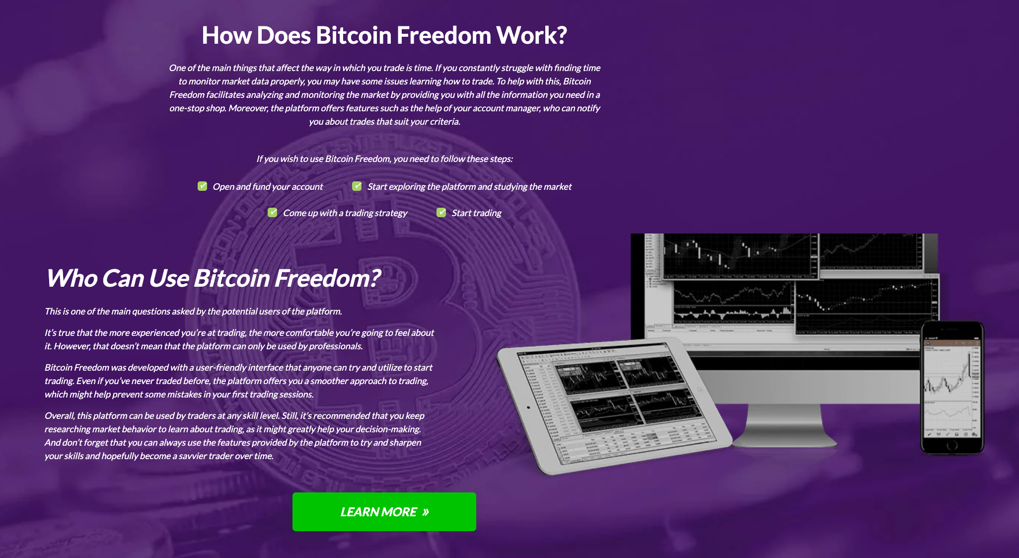 How Bitcoin Freedom works