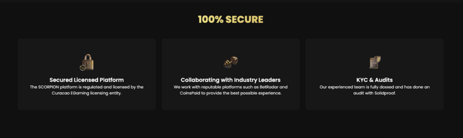 Scorpion Casino Security And Licensing