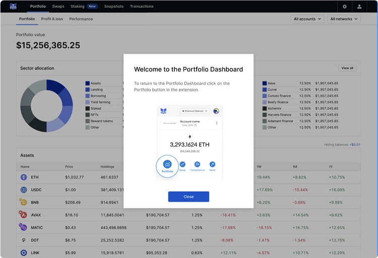 Portefeuille web3 MetaMask