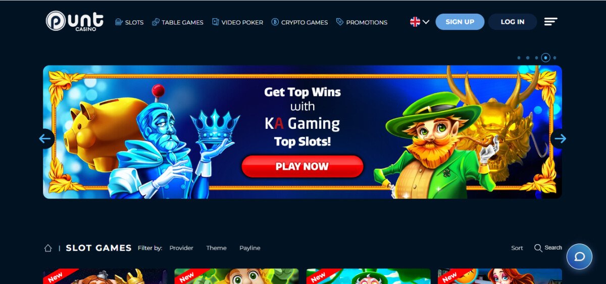 Punt Casino, top Bitcoin dice casino