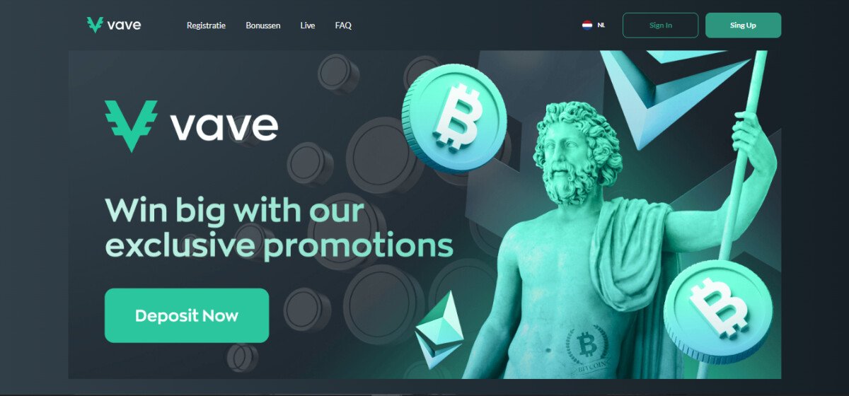 VAVE, Bitcoin dice casino