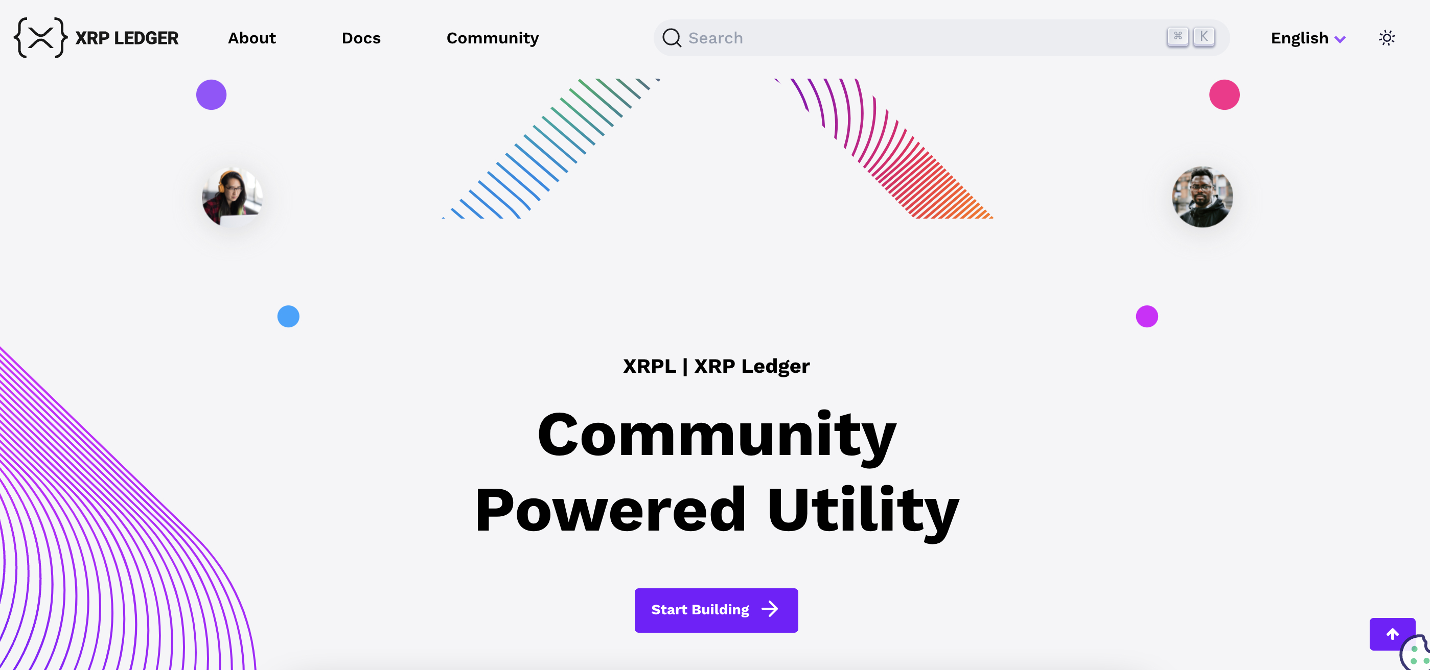 XRP Ledger home page
