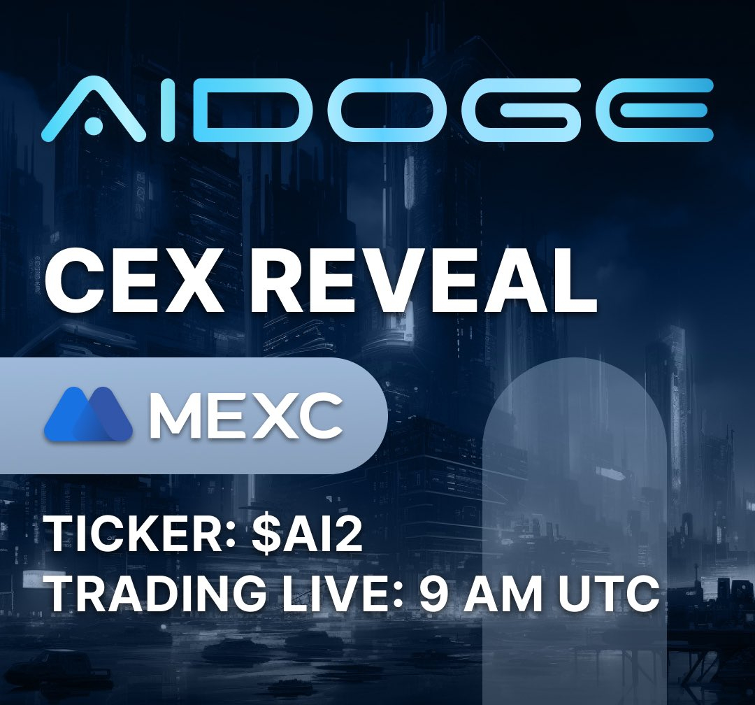 New Coin Listing to Watch - AiDoge to List on MEXC & Uniswap Tomorrow