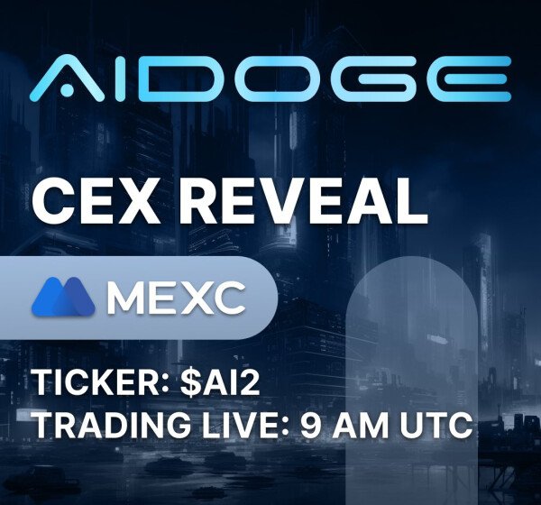 New Coin Listing to Watch – AiDoge to List on MEXC & Uniswap Tomorrow