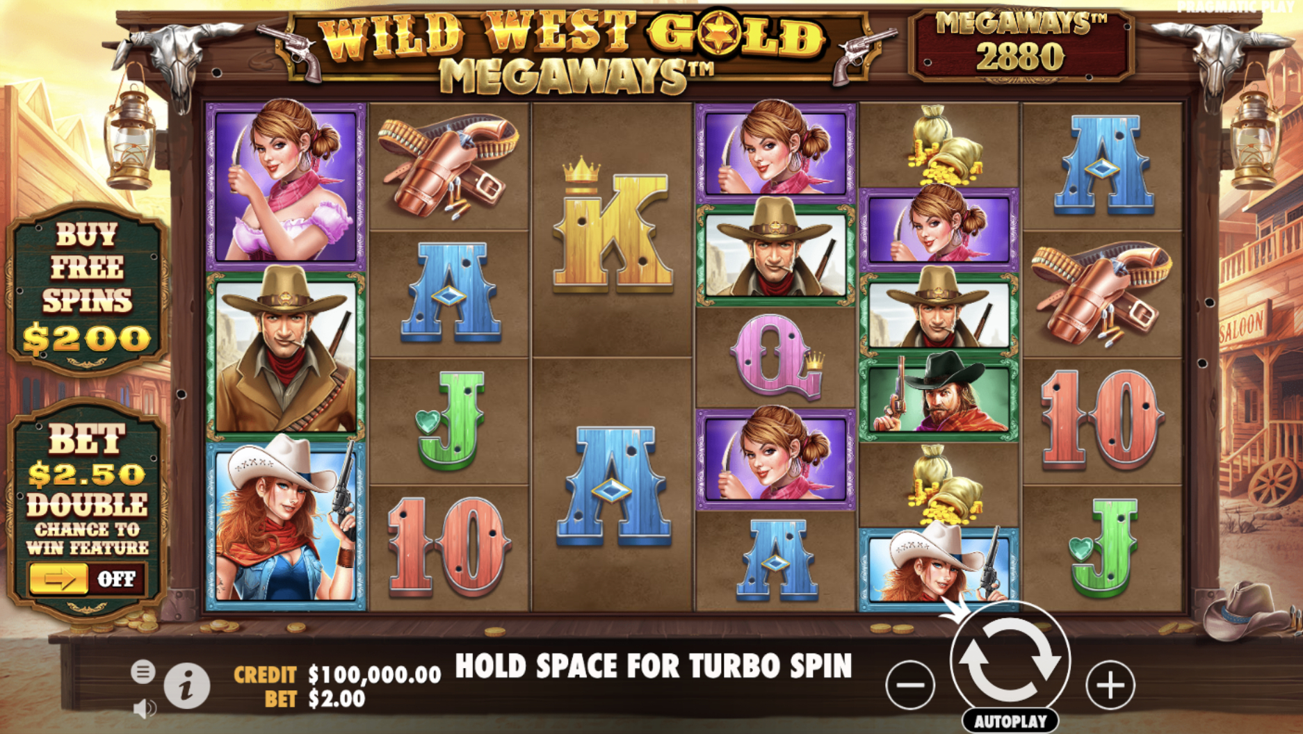 Wild West Gold Megaways Casino Game