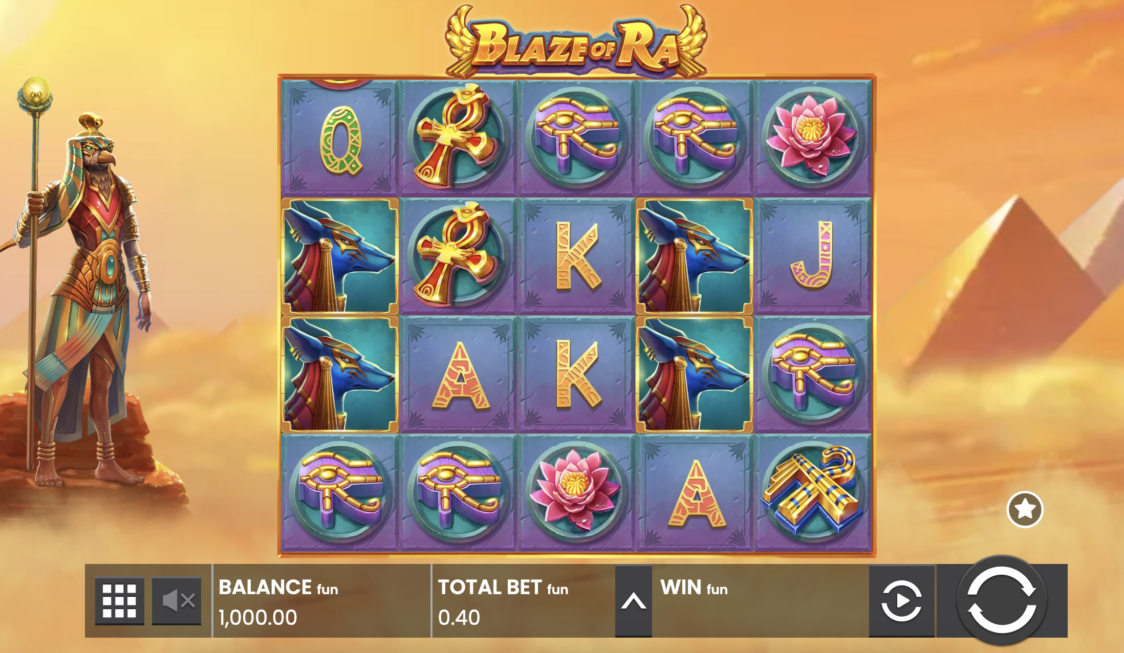 Blaze of Ra Casino Game