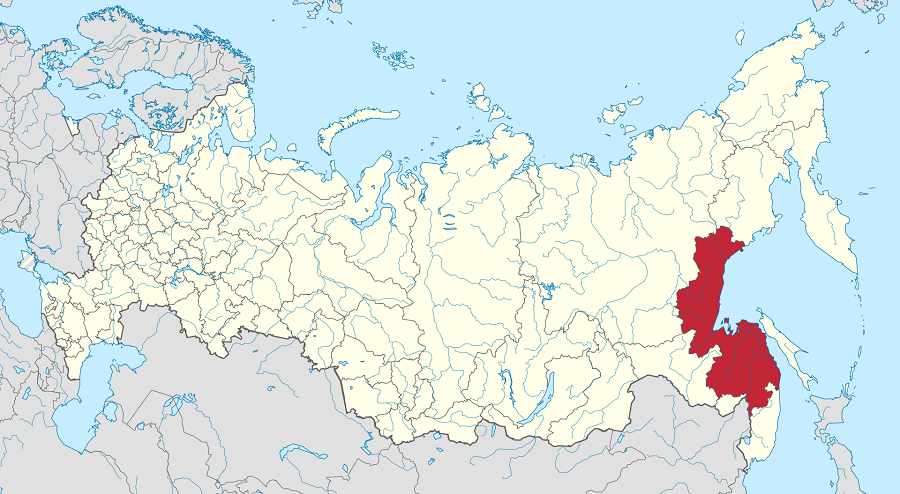 Kort over Rusland