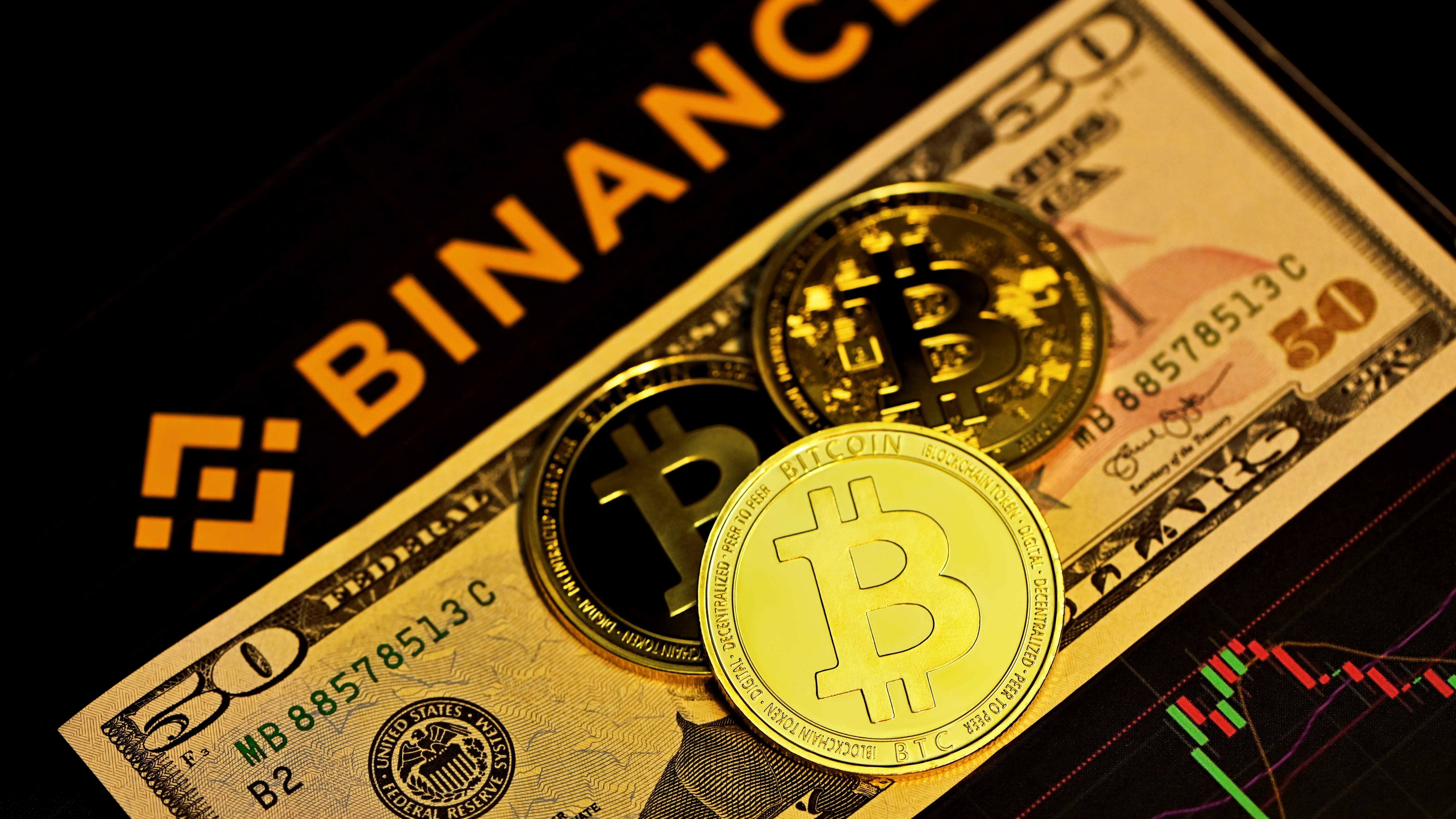 Binance trading interface
