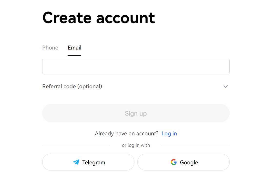 Create OKX Account