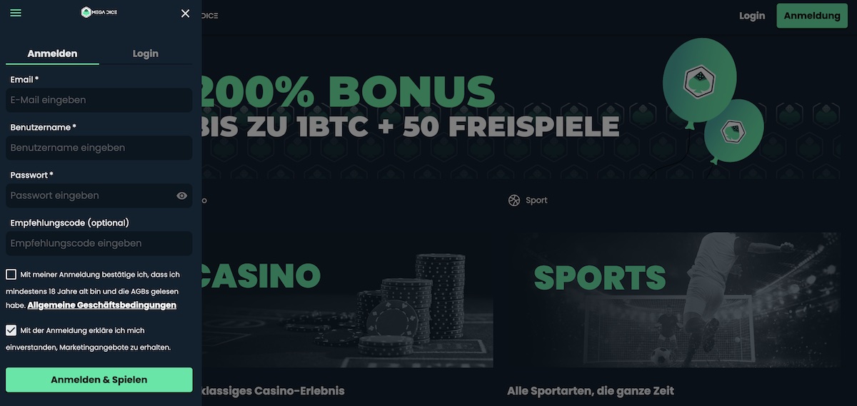 Schritt 2: Wallet-Adresse aufrufen