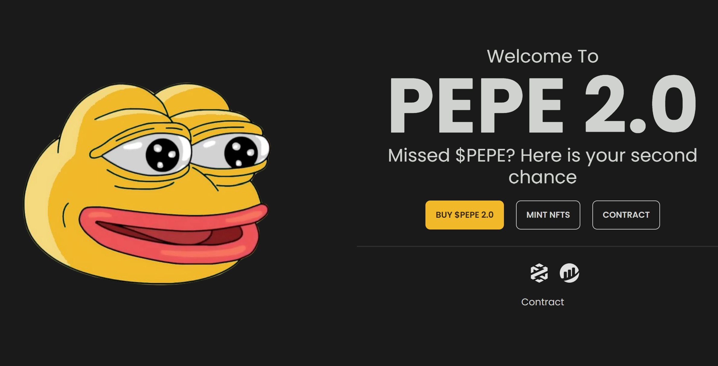 Pepe2.0 Homepage