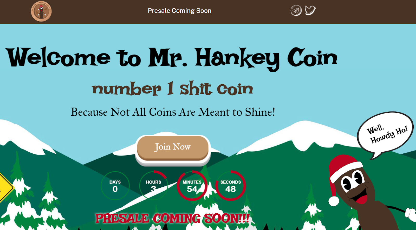 Presale van Nieuwste Shitcoin gaat van start - Waarom Mr. Hankey een crypto met potentie is x100 te gaan
