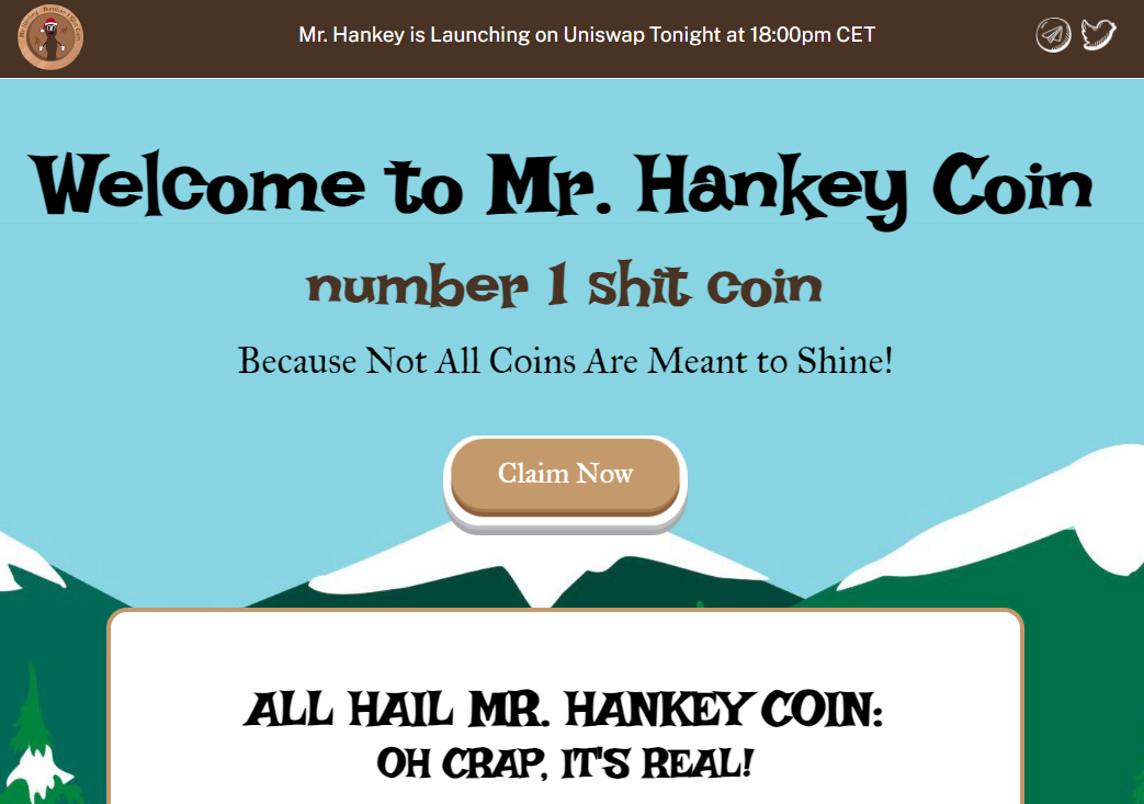 Hankey beste shitcoin